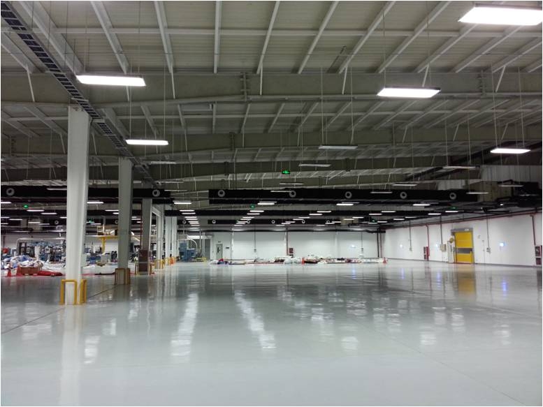 Factory central air-conditioning project