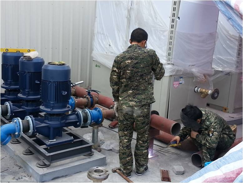 Indoor and outdoor piping welding , installation