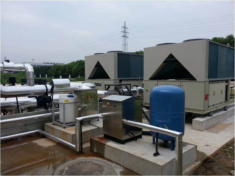 Central air-conditioning system for factory buildings