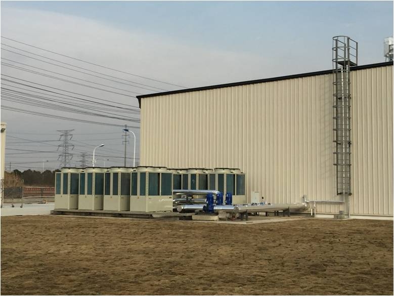 Central air-conditioning system for factory buildings