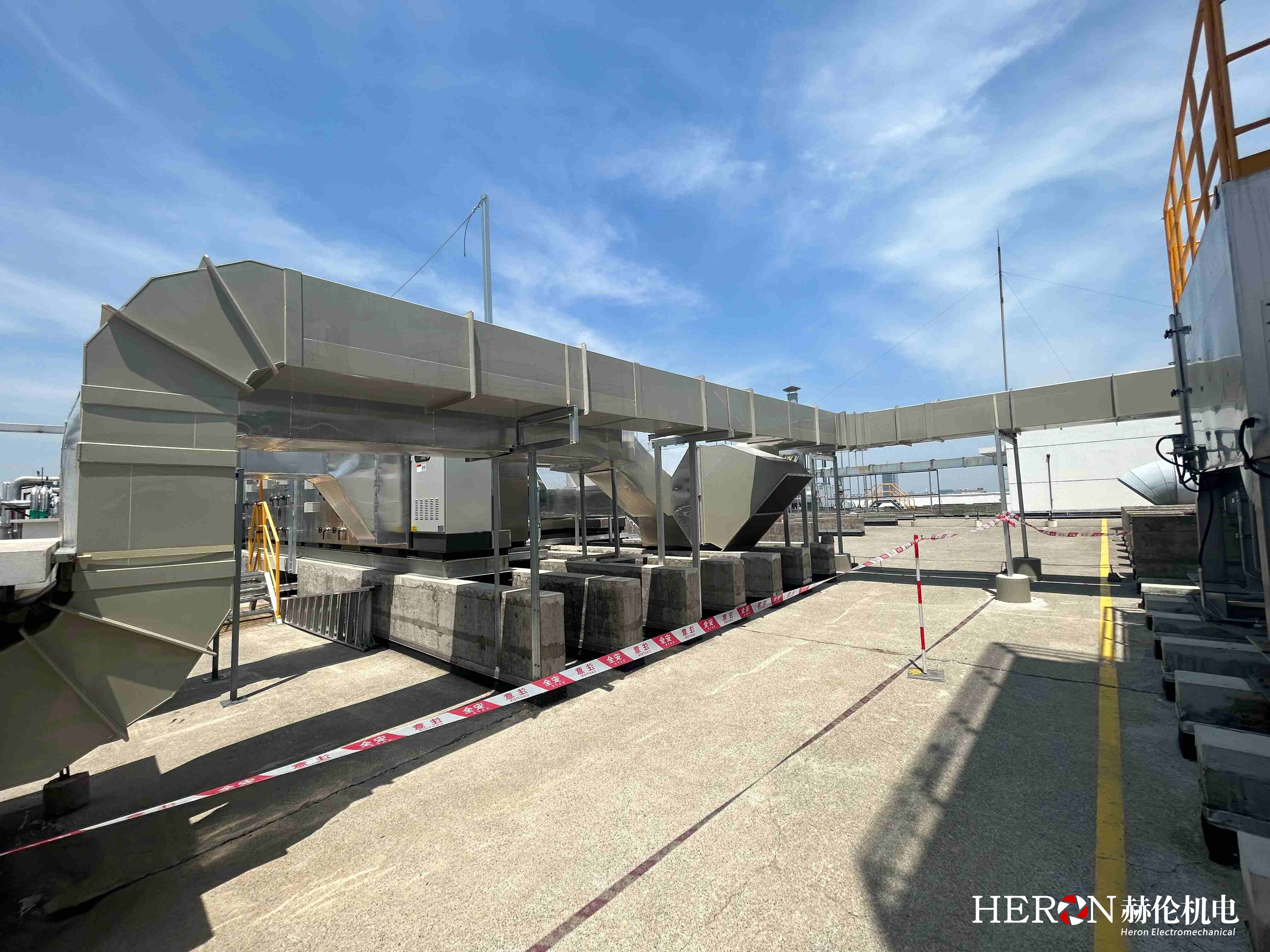 PP ventilation duct assembly operation